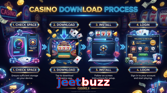 Game list for Jeetbuzz download section